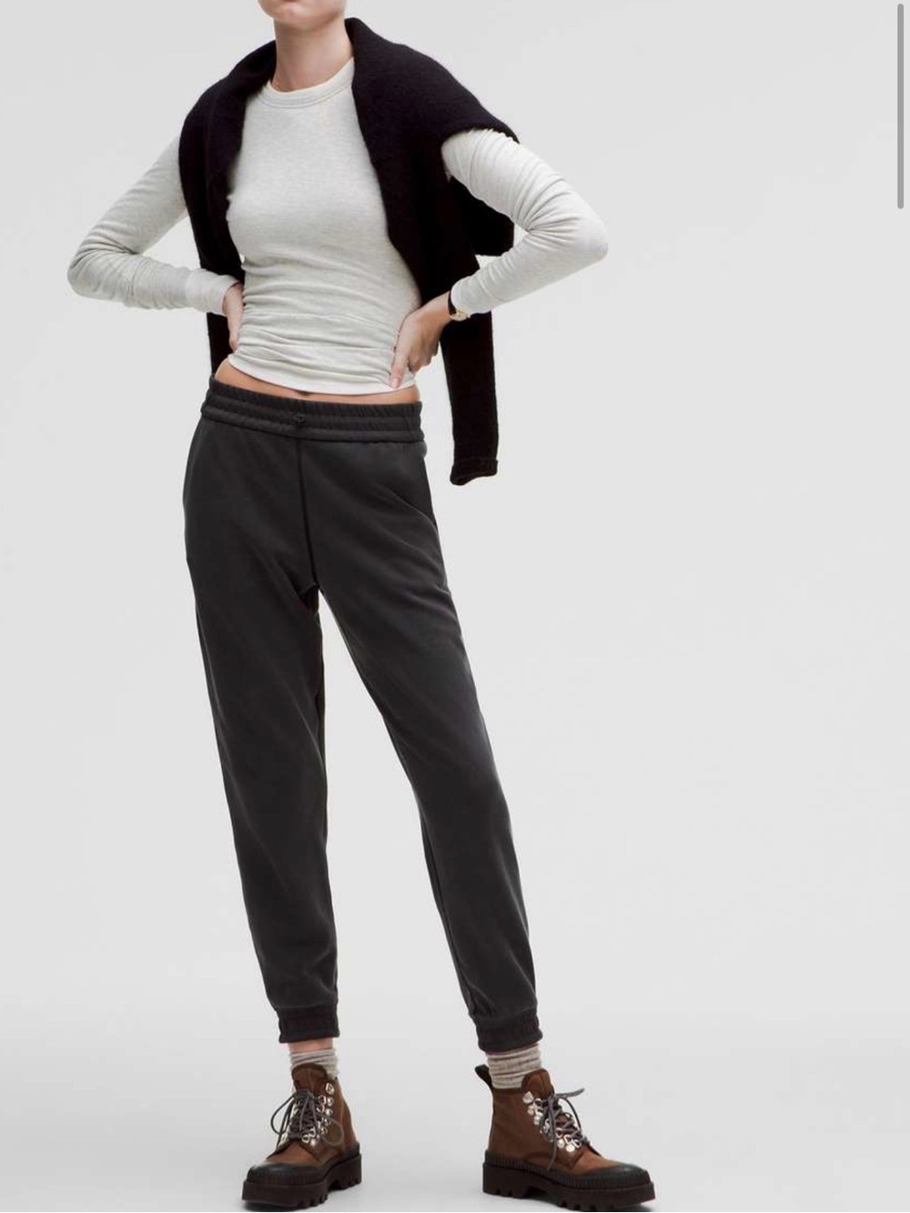 Lululemon Brushed Softstreme High-Rise Jogger size 20